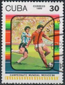 Лот: 21393194. Фото: 1. 1986. Куба. Чемпионат мира по... Марки
