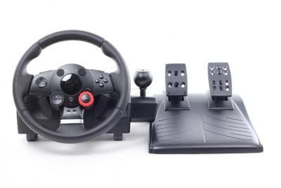 Лот: 7323623. Фото: 1. Руль Logitech Driving Force™ GT. Рули, джойстики