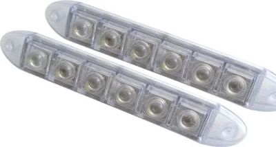 Лот: 3917627. Фото: 1. Новые Ходовые огни DRL 6 LED гибкие... Оптика и освещение