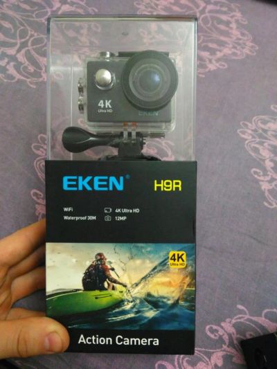 Лот: 10876973. Фото: 1. 4К Экшн камера eken H9R. Экшн камеры