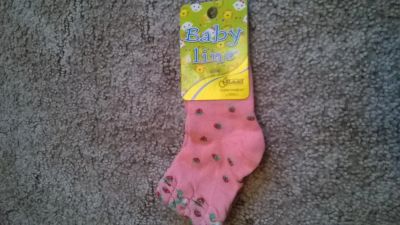 Лот: 9042579. Фото: 1. Носки детские р.12-14 розовые... Чулочно-носочные изделия