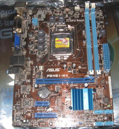 Лот: 6652397. Фото: 1. Материнская плата LGA1155 ASUS... Материнские платы