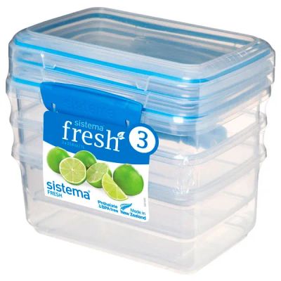 Лот: 24544975. Фото: 1. Набор контейнеров Sistema Fresh... Контейнеры, банки