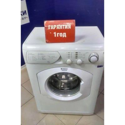 Лот: 25798582. Фото: 1. Стиральная машина Ariston AVL... Стиральные машины