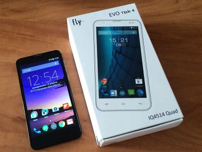 Лот: 8881967. Фото: 1. Fly IQ4514 EVO Tech 4. Смартфоны