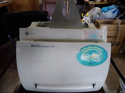 Лот: 13381823. Фото: 1. Принтер лазерный HP LaserJet 1100... Лазерные принтеры