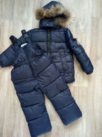 Лот: 12530244. Фото: 1. Костюм зимний Moncler (мальчик... Костюмы, пиджаки, комбинезоны