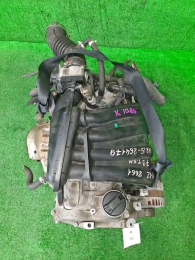Лот: 16657104. Фото: 1. Двигатель Nissan Wingroad Y12... Двигатель и элементы двигателя