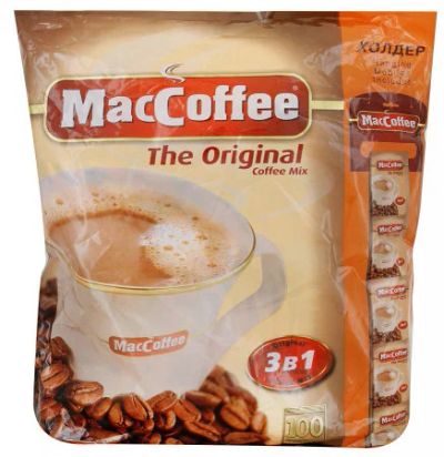 Лот: 16460288. Фото: 1. Кофе 3В1 MacCOffee Original м... Чай, кофе, какао