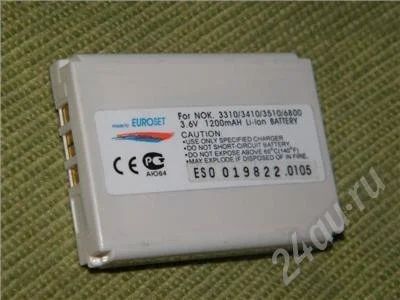 Лот: 579099. Фото: 1. Аккумулятор Li-Ion (NOKIA 3310... Аккумуляторы