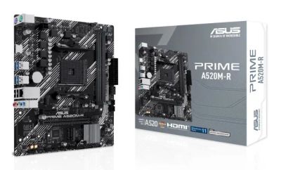Лот: 25321805. Фото: 1. ASUS PRIME A520M-R Новая Гарантия... Материнские платы