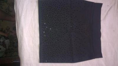 Лот: 8594144. Фото: 1. Мини-юбка со стразами. Юбки