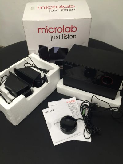 Лот: 6464325. Фото: 1. Колонки Microlab M-200 40вт Новые... Активные акустические системы