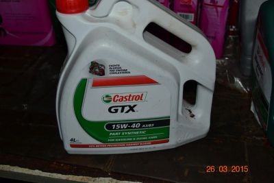 Лот: 5350058. Фото: 1. Castrol GTX 15w40 4L. Масла, жидкости