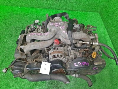 Лот: 19382616. Фото: 1. Двигатель Subaru Legacy BP5 EJ204... Двигатель и элементы двигателя