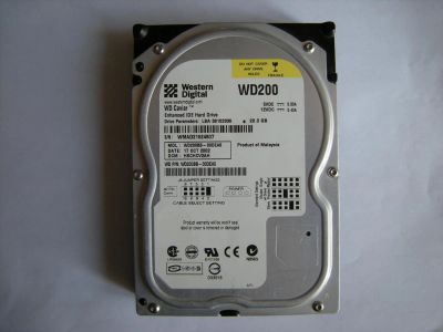 Лот: 9013992. Фото: 1. WD200BB-00DEA0 / 20GB / 2Mb... Жёсткие диски (HDD)
