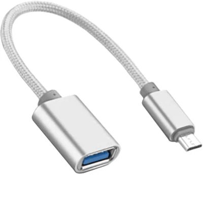 Лот: 17125256. Фото: 1. Адаптер OTG USB(гнездо) - Type-C... Дата-кабели, переходники