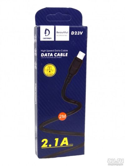 Лот: 18005739. Фото: 1. USB кабель microUSB Denmen D23V... Дата-кабели, переходники