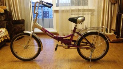Лот: 8072031. Фото: 1. Велосипед складной 20" Топ Гир... Красноярск
