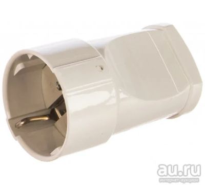 Лот: 17244034. Фото: 1. Штепсельное гнездо б/з белое AC... Комплектующие