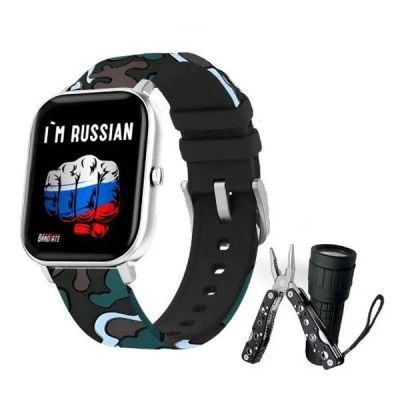 Лот: 24531783. Фото: 1. Смарт-часы BandRate Smart BRSGS3SDH-SET... Смарт-часы, фитнес-браслеты, аксессуары