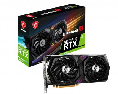 Лот: 24947112. Фото: 1. Видеокарта GeForce RTX3060 MSI... Видеокарты