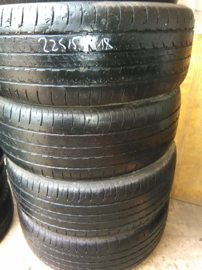 Лот: 11851770. Фото: 1. 225/55 R18 Dunlop пара. Шины