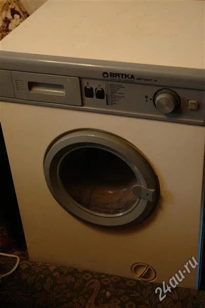 Лот: 2735416. Фото: 1. Вятка Автомат На запчасти детали... Стиральные машины