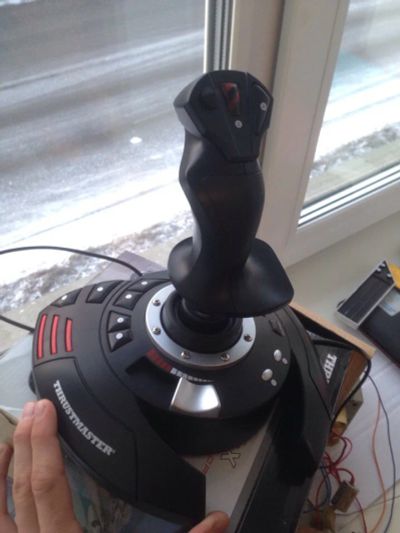 Лот: 11276038. Фото: 1. Джойстик игровой thrustmaster... Аксессуары для игровых приставок, консолей, геймпады