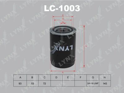 Лот: 13356851. Фото: 1. Lynx LC-1003 Масляный фильтр. Расходные материалы