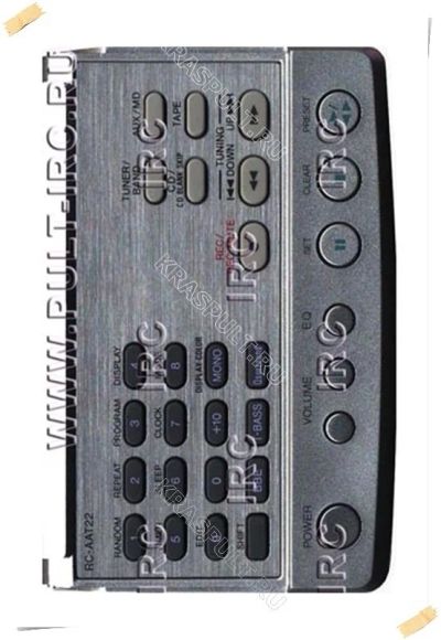 Лот: 15907750. Фото: 1. Пульт AIWA RC-AAT22. Пульты ДУ