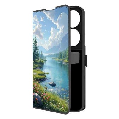 Лот: 25542763. Фото: 1. Чехол Krutoff Eco Book "Наши просторы... Чехлы, бамперы
