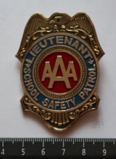 Лот: 9092126. Фото: 1. Нагрудный знак. Lieutenant. School... Сувенирные