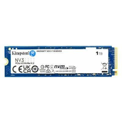 Лот: 24472353. Фото: 1. SSD накопитель Kingston NV3 1TB... SSD-накопители
