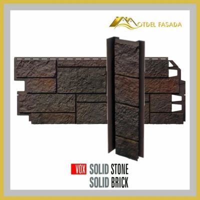 Лот: 17534996. Фото: 1. Фасадные панели VOX Solid Sandstone... Фасадные материалы, сайдинг