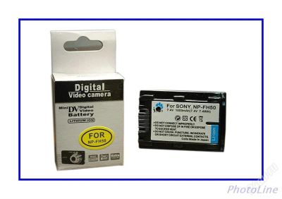Лот: 1692876. Фото: 1. Аккумулятор NP-FH50 для Sony... Аккумуляторы, зарядные
