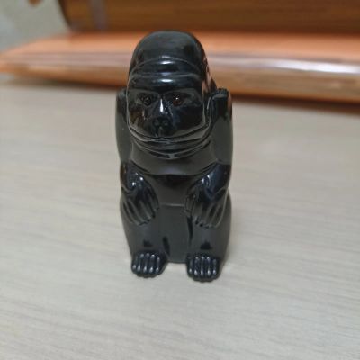 Лот: 23339503. Фото: 1. Фигурка обезьяны. Фигурки, статуэтки