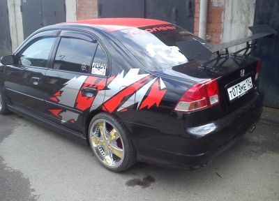 Лот: 6005826. Фото: 1. HONDA Civic ES2 европейка 2004... Автомобили