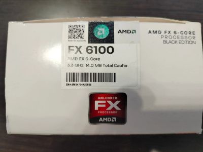 Лот: 25021943. Фото: 1. Процессор AM3+ AMD FX 6100 BOX. Процессоры