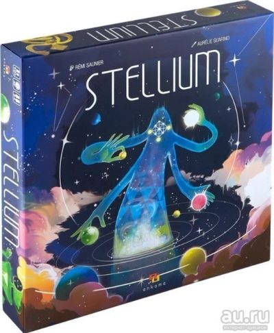 Лот: 13696481. Фото: 1. Настольная игра Stellium (Стеллиум... Настольные игры, карты