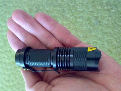 Лот: 1722698. Фото: 1. Фонарик LED CREE Q5 + 1 АА. Фонарики