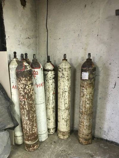 Лот: 25415768. Фото: 1. Ацетиленовые баллоны. Баллоны, газ в баллонах