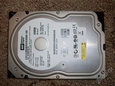 Лот: 541244. Фото: 1. Жесткий диск на 80гб IDE. Жёсткие диски (HDD)