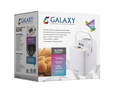 Лот: 20327917. Фото: 1. Хлебопечь GALAXY GL-2701, 600Вт. Кухонная