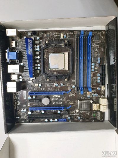 Лот: 16215887. Фото: 1. Набор процессор AMD Athlon II... Материнские платы