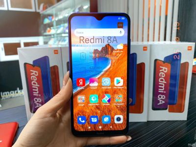 Лот: 15419026. Фото: 1. Xiaomi Redmi 8A 4/64Gb Blue... Смартфоны