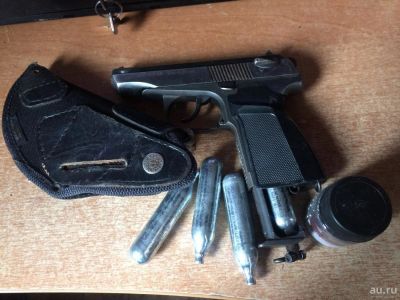 Лот: 9355688. Фото: 1. Пневматический пистолет МР-654К. Пневматическое оружие
