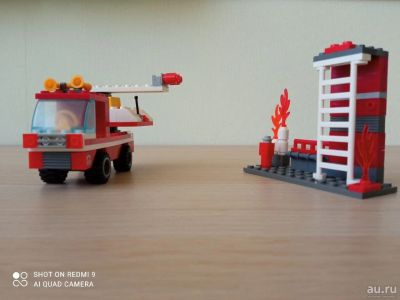 Лот: 18033680. Фото: 1. Конструктор Лего "Пожарная бригада... Конструкторы