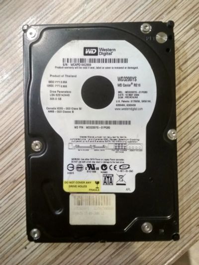 Лот: 16209048. Фото: 1. Жёсткий диск HDD 320 GB Western... Жёсткие диски (HDD)