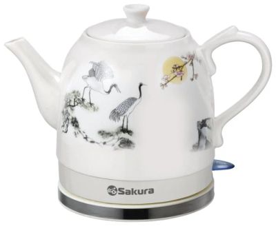 Лот: 11746083. Фото: 1. Чайник Sakura SA-2000C (1.2 л... Чайники, кофемашины, кулеры